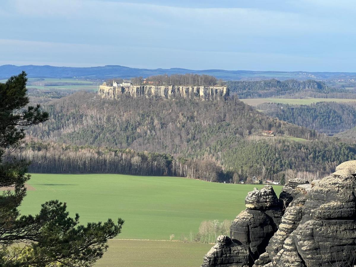 Pension Soutesky Hřensko Exteriör bild