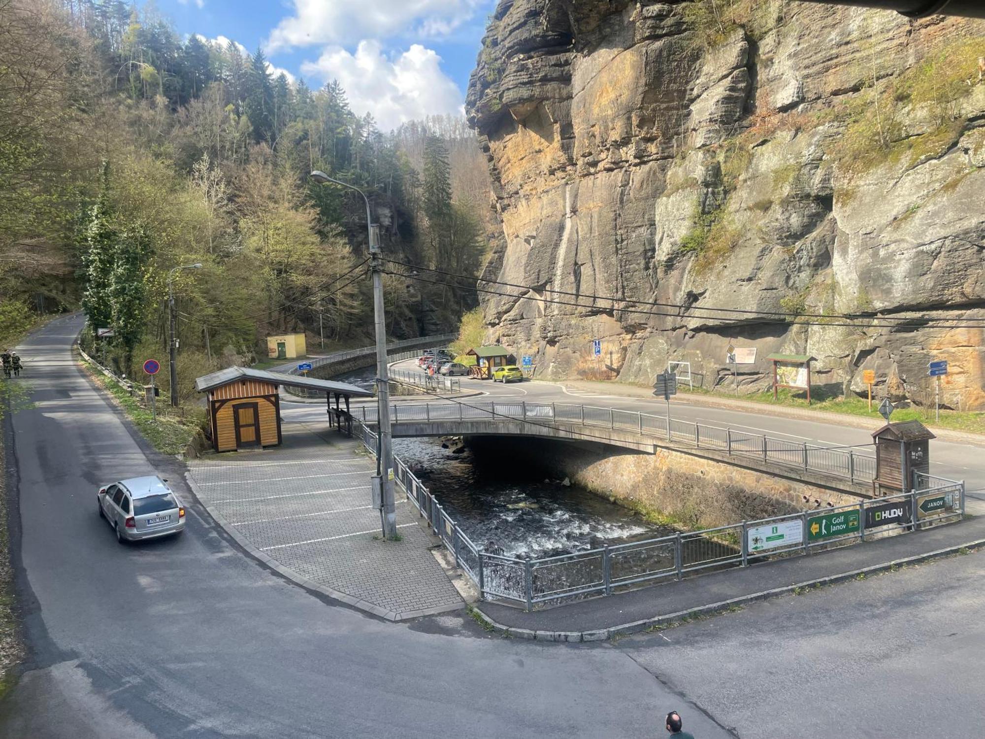 Pension Soutesky Hřensko Exteriör bild